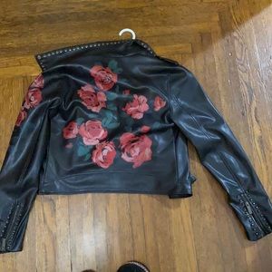 Sanctuary faux leather jacket